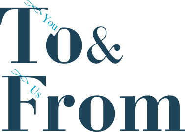 To and From Blog Logo